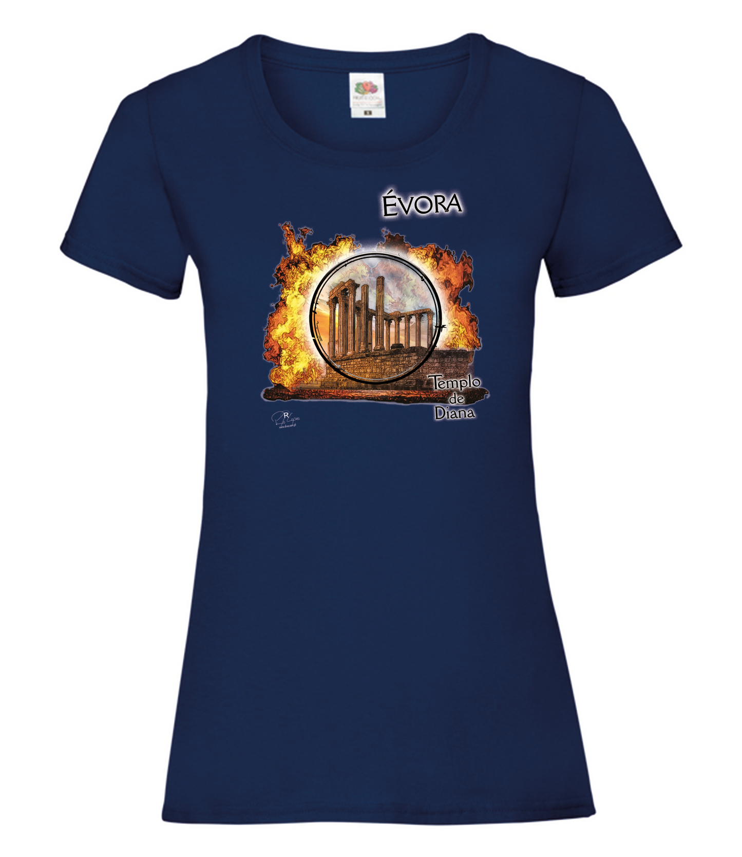 T-shirt Senhora Templo de Diana