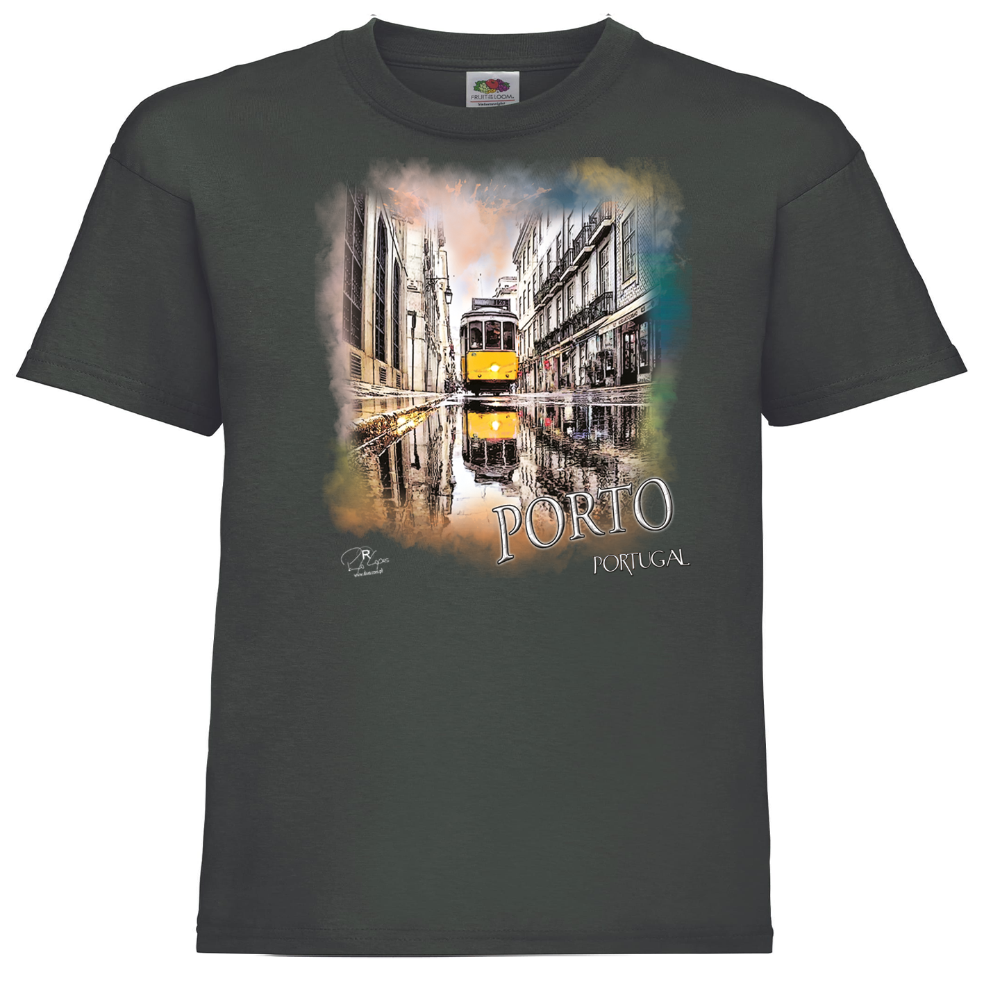 T-shirt Fruit of the Loom Kids Espelho lp