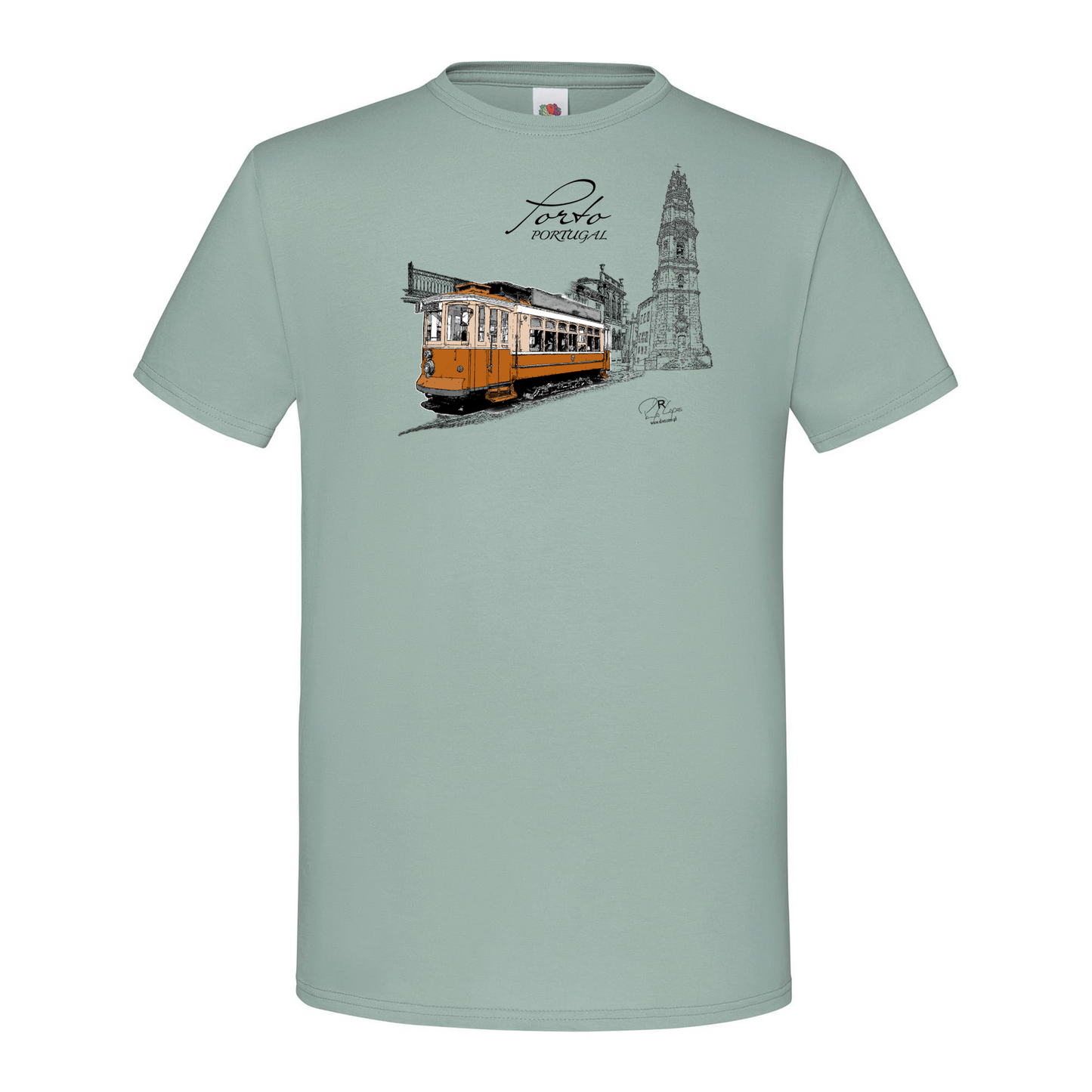 T-shirt Fruit of the Loom, Iconic, 150g, Clérigos