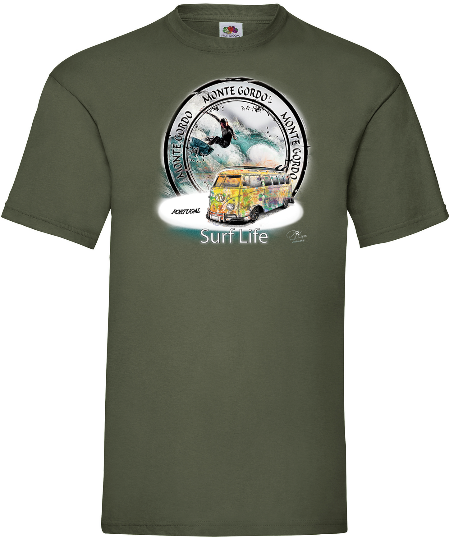 T-shirt Surf Life Monte Gordo