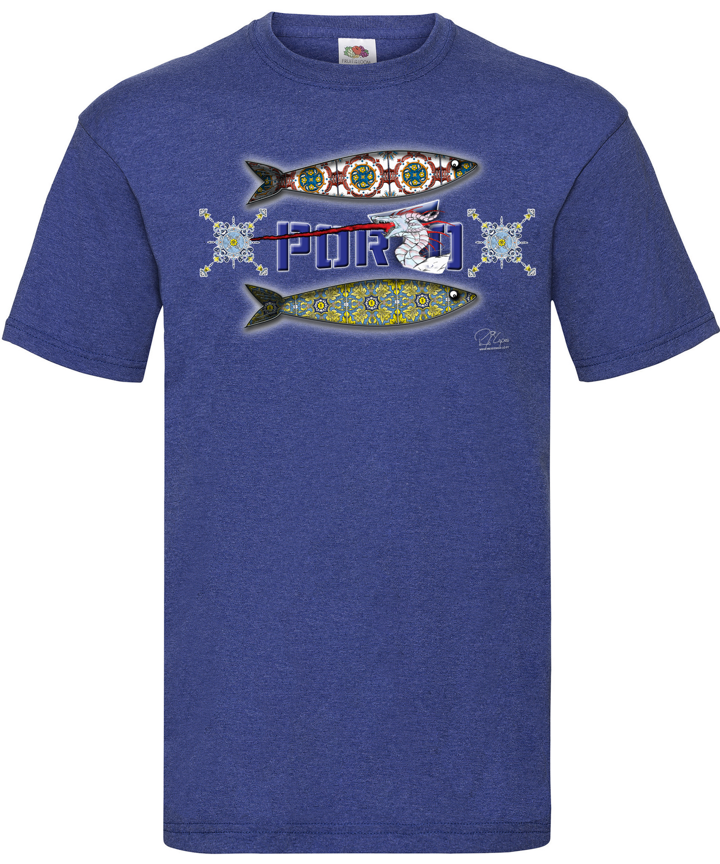 T-shirt 2 Sardinhas Porto