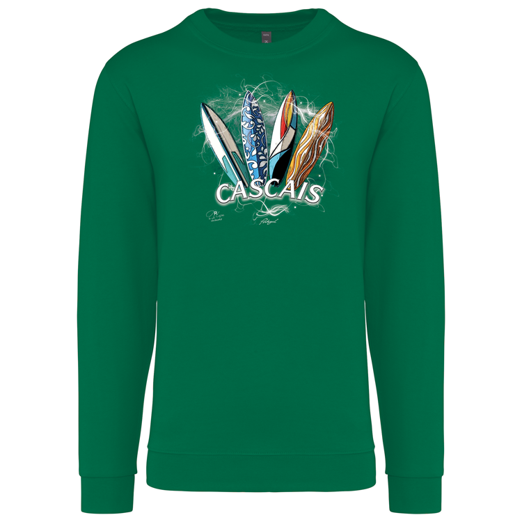 Sweatshirt Kariban sem Capuz Surfboards Cascais
