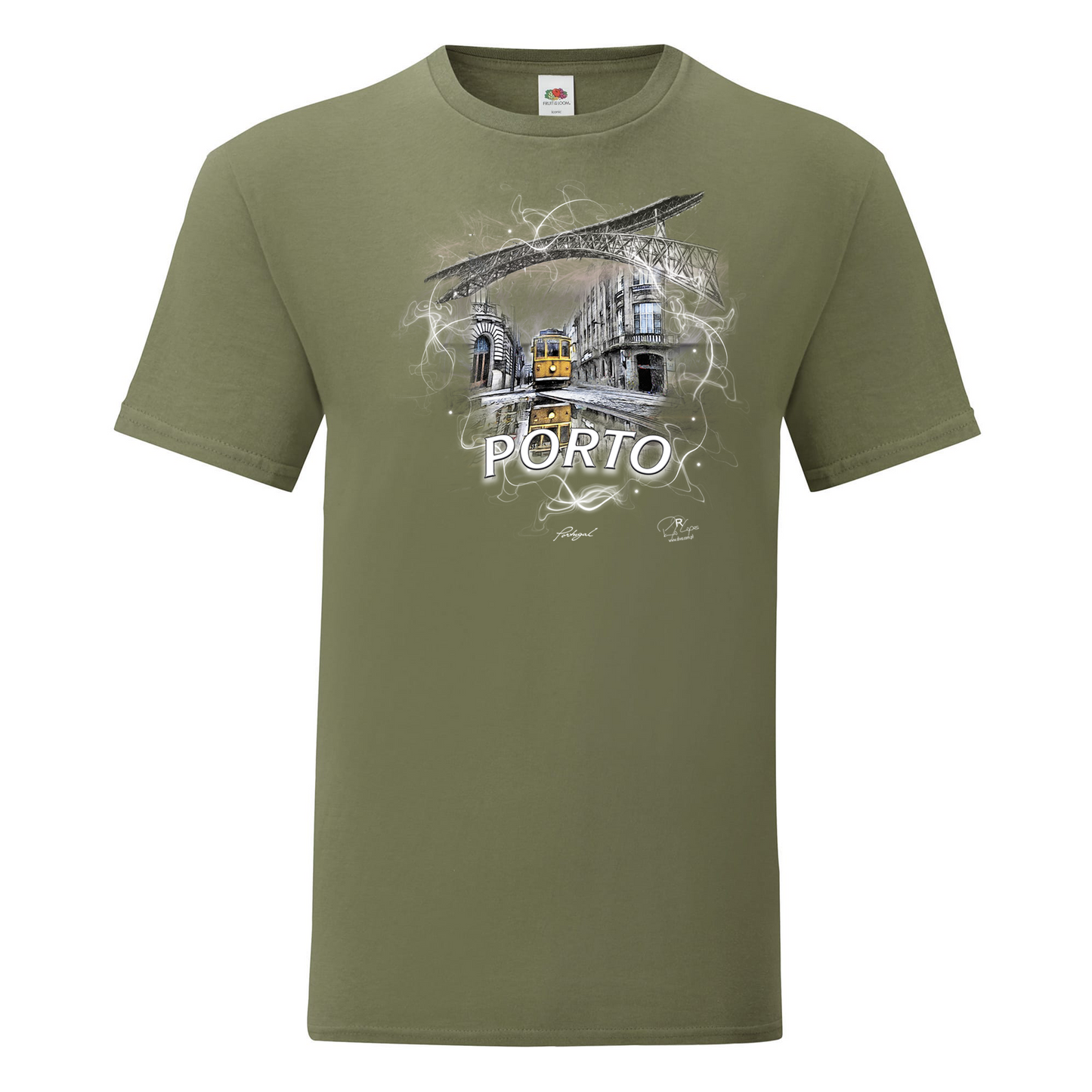 T-shirt Fruit of the Loom, Iconic, 150g, Carreira 22 Porto