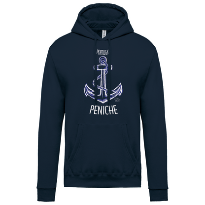 Sweatshirt Kariban com Capuz Âncora Peniche