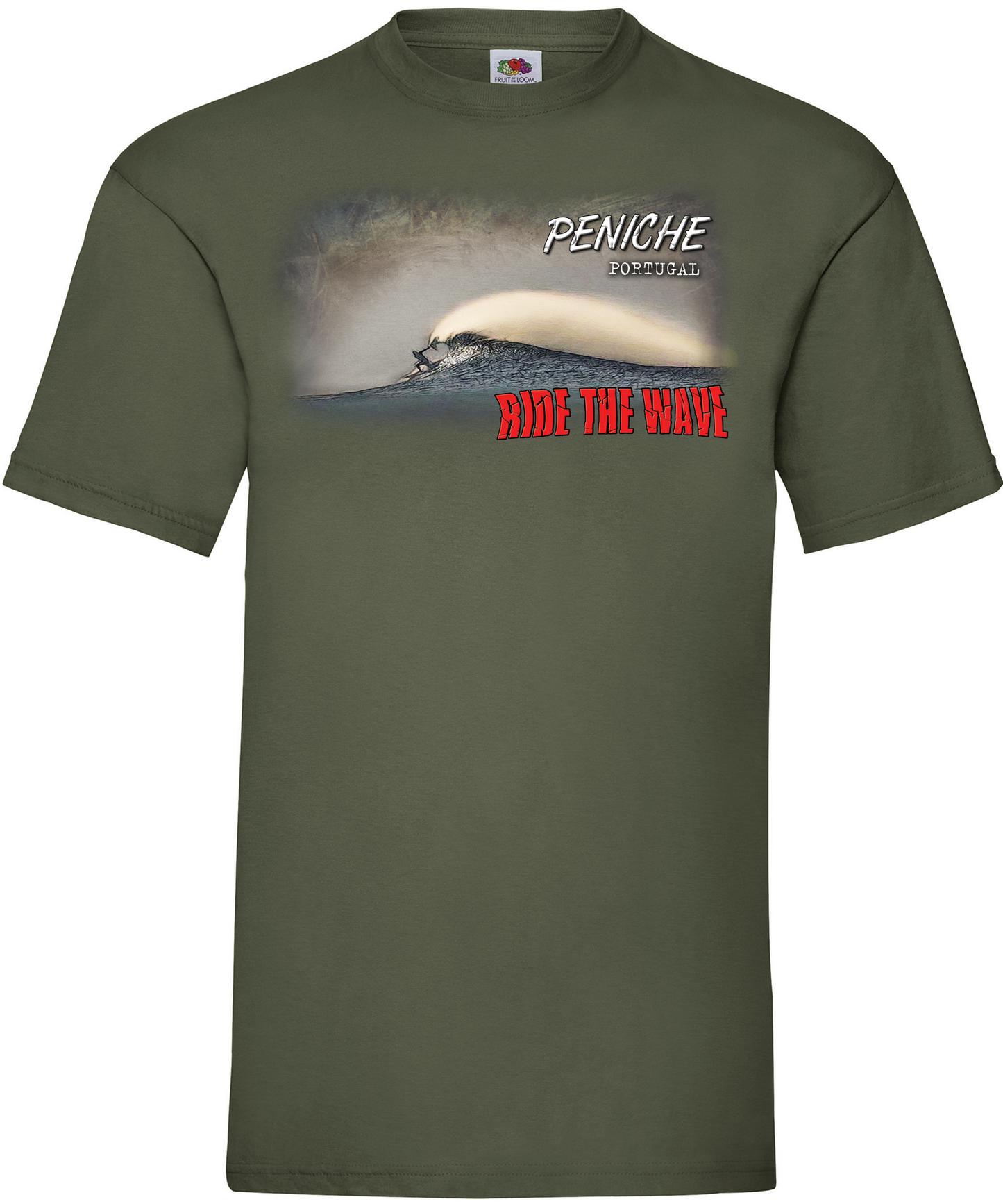T-shirt Ride the Wave Peniche