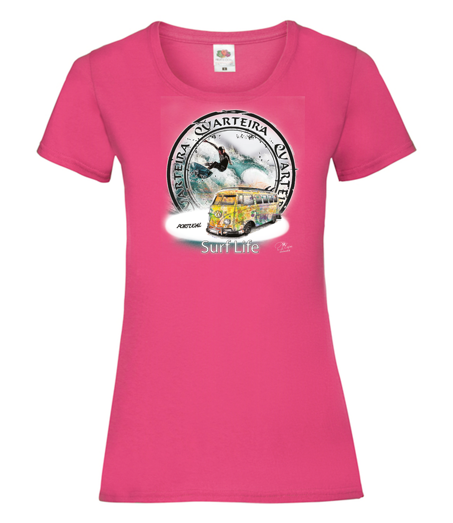 T-shirt Senhora Surf Life Quarteira