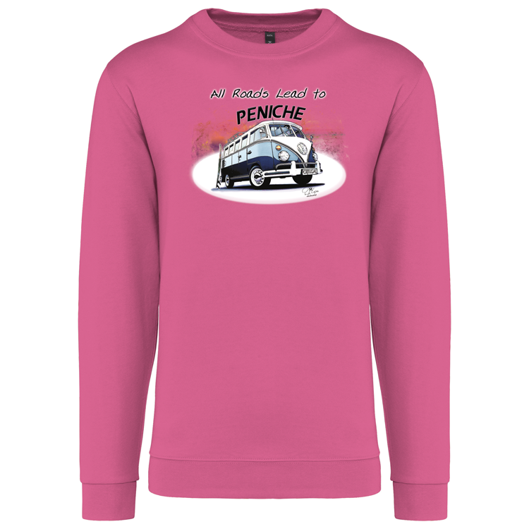 Sweatshirt Kariban sem Capuz All Roads Lead to Peniche