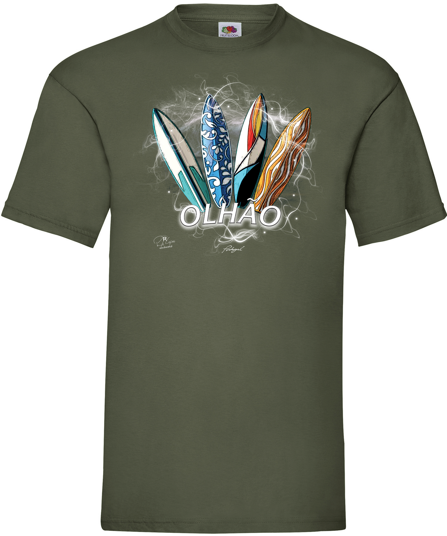 T-shirt Surfboards Olhão