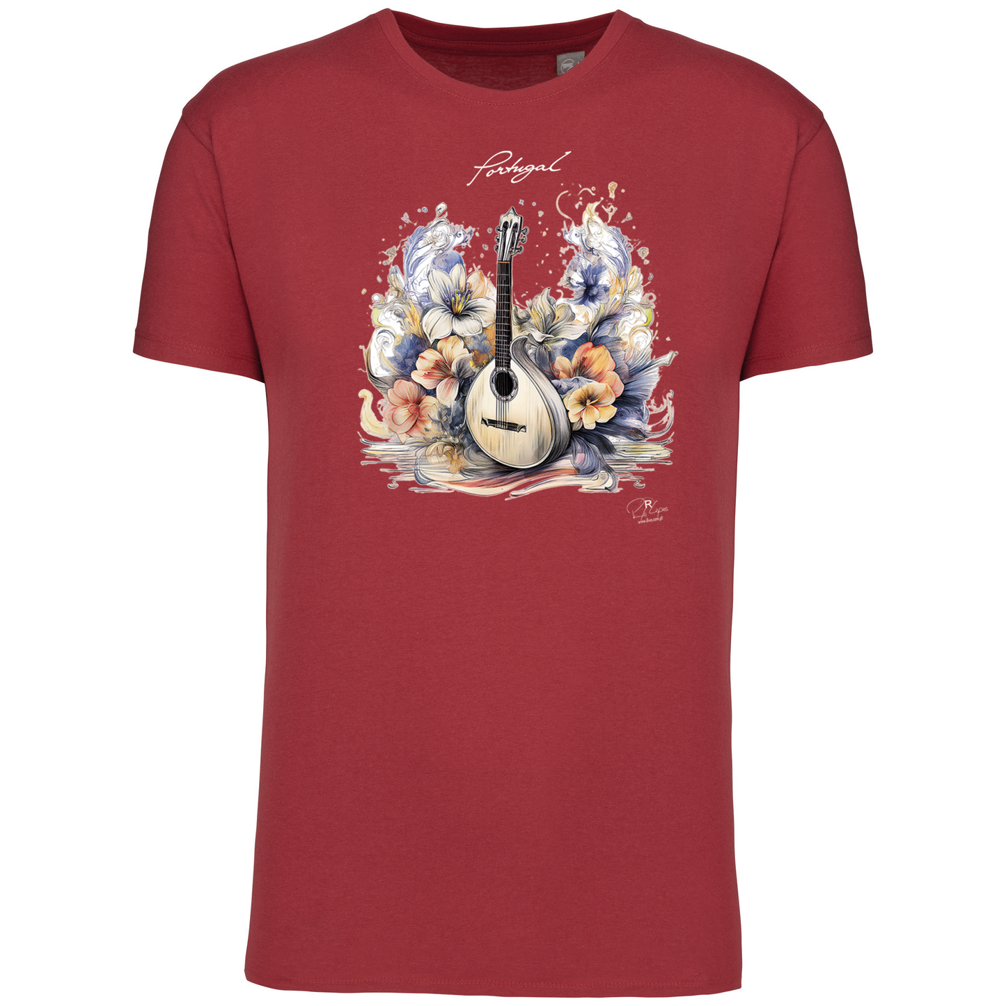T-Shirt Algodão Biológico Guitarra Portuguesa
