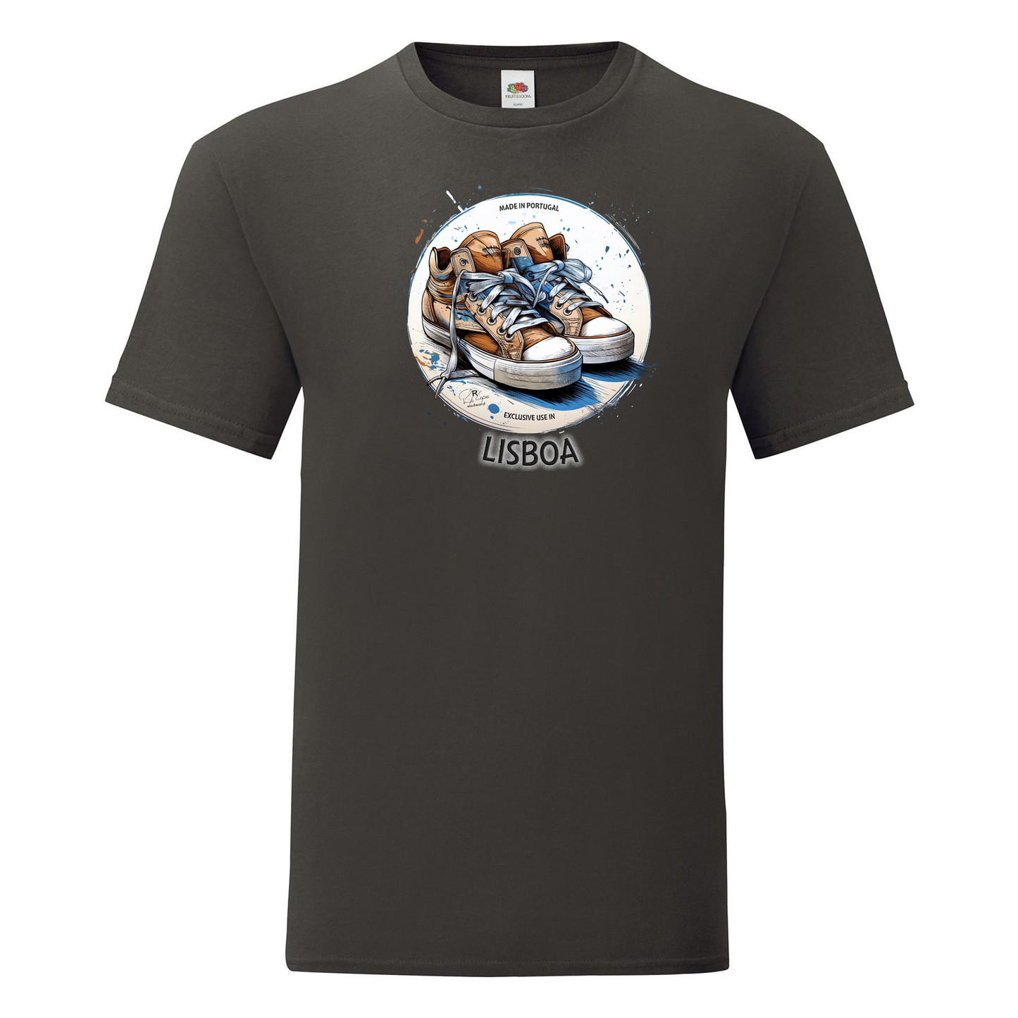 T-shirt Fruit of the Loom, Iconic, 150g, Exclusive Lisboa
