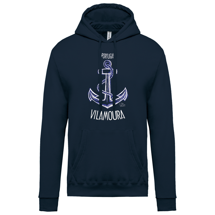 Sweatshirt Kariban com Capuz Âncora Vilamoura