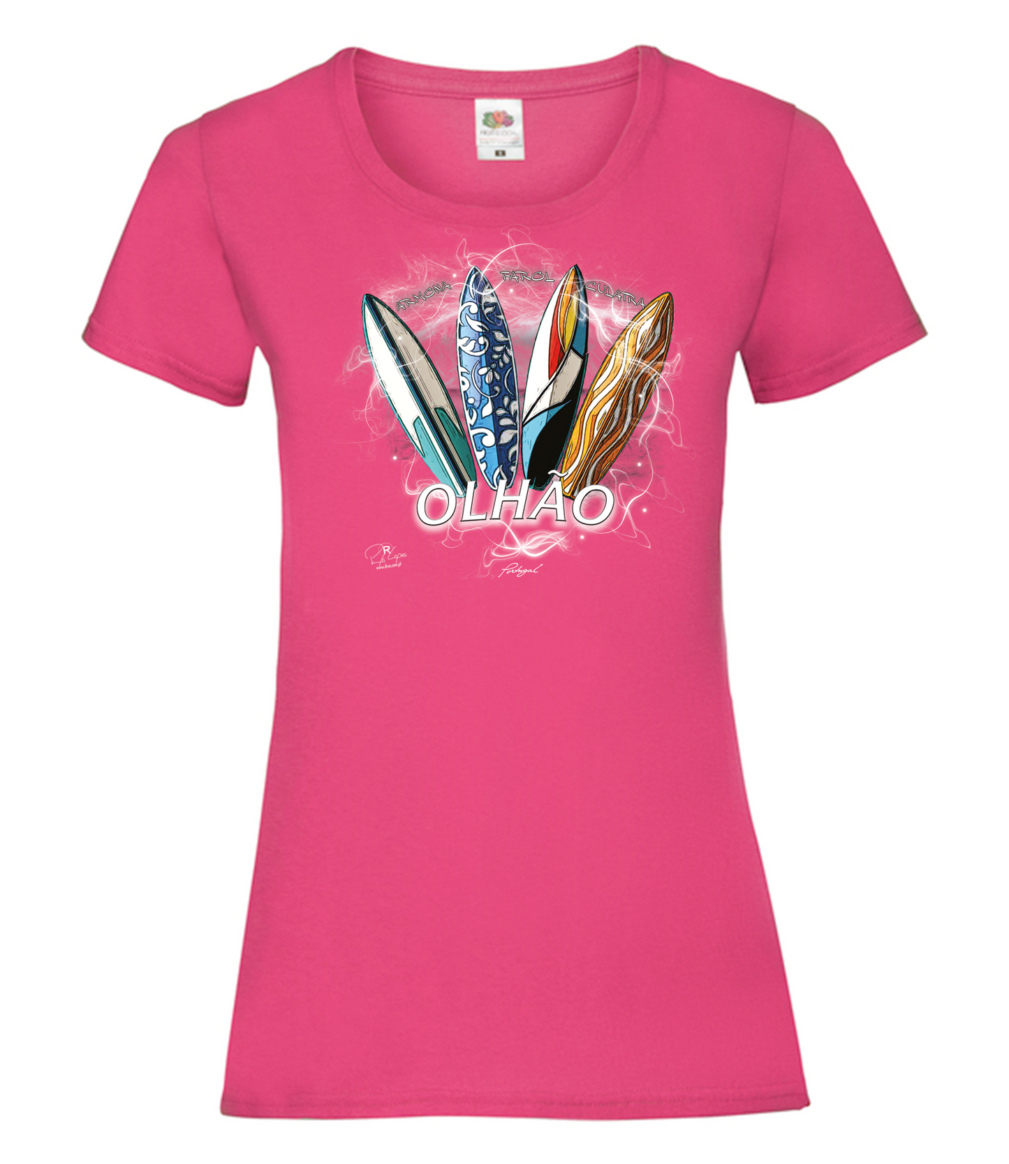 T-shirt Senhora Surfboards Olhão