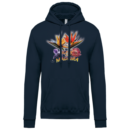 Sweatshirt Kariban com Capuz Estrelícias