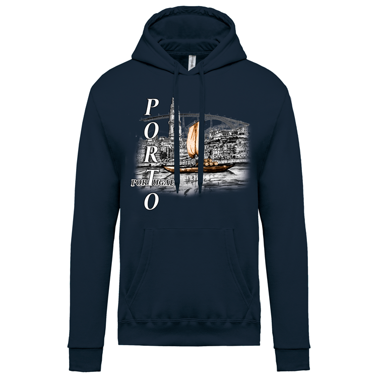 Sweatshirt Kariban com Capuz Ribeira