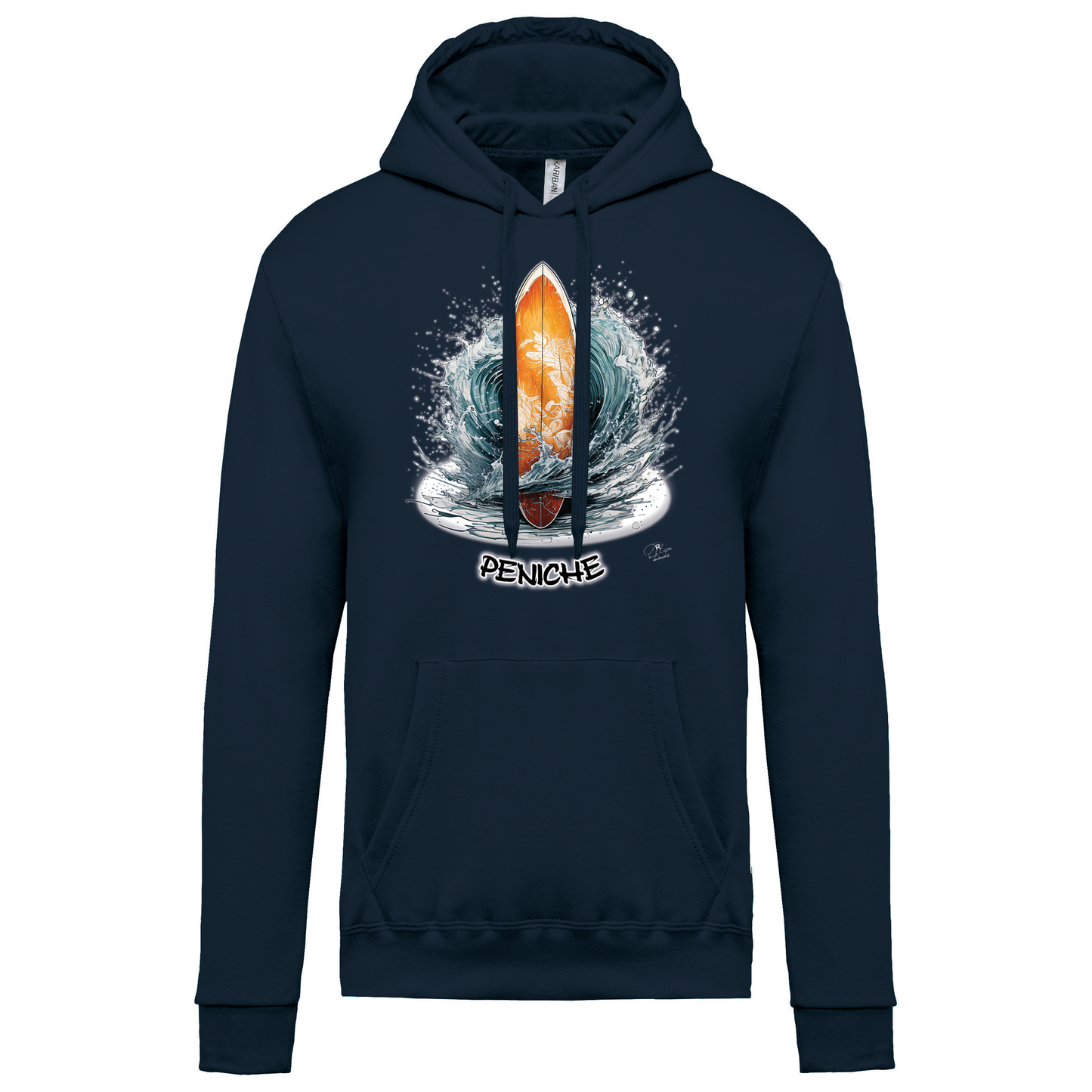Sweatshirt Kariban com Capuz Prancha Peniche
