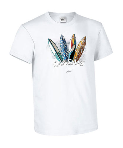 T-shirt Kids Surfboards Cascais