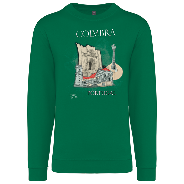 Sweatshirt Kariban sem Capuz Sé de Coimbra