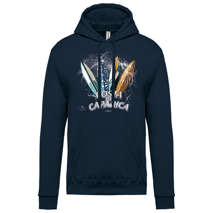 Sweatshirt Kariban com Capuz Surfboards Caparica