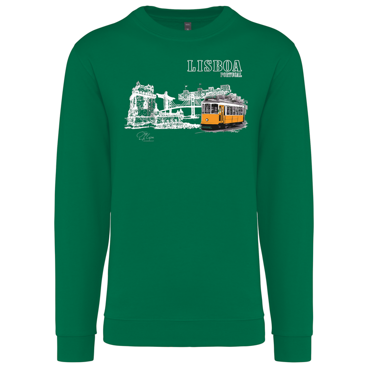 Sweatshirt Kariban sem Capuz Monumentos Lisboa