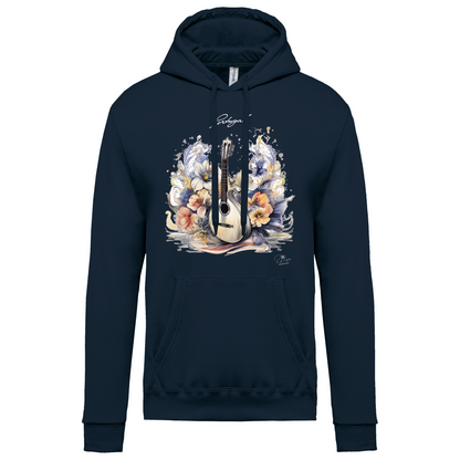 Sweatshirt Kariban com Capuz Guitarra Portuguesa