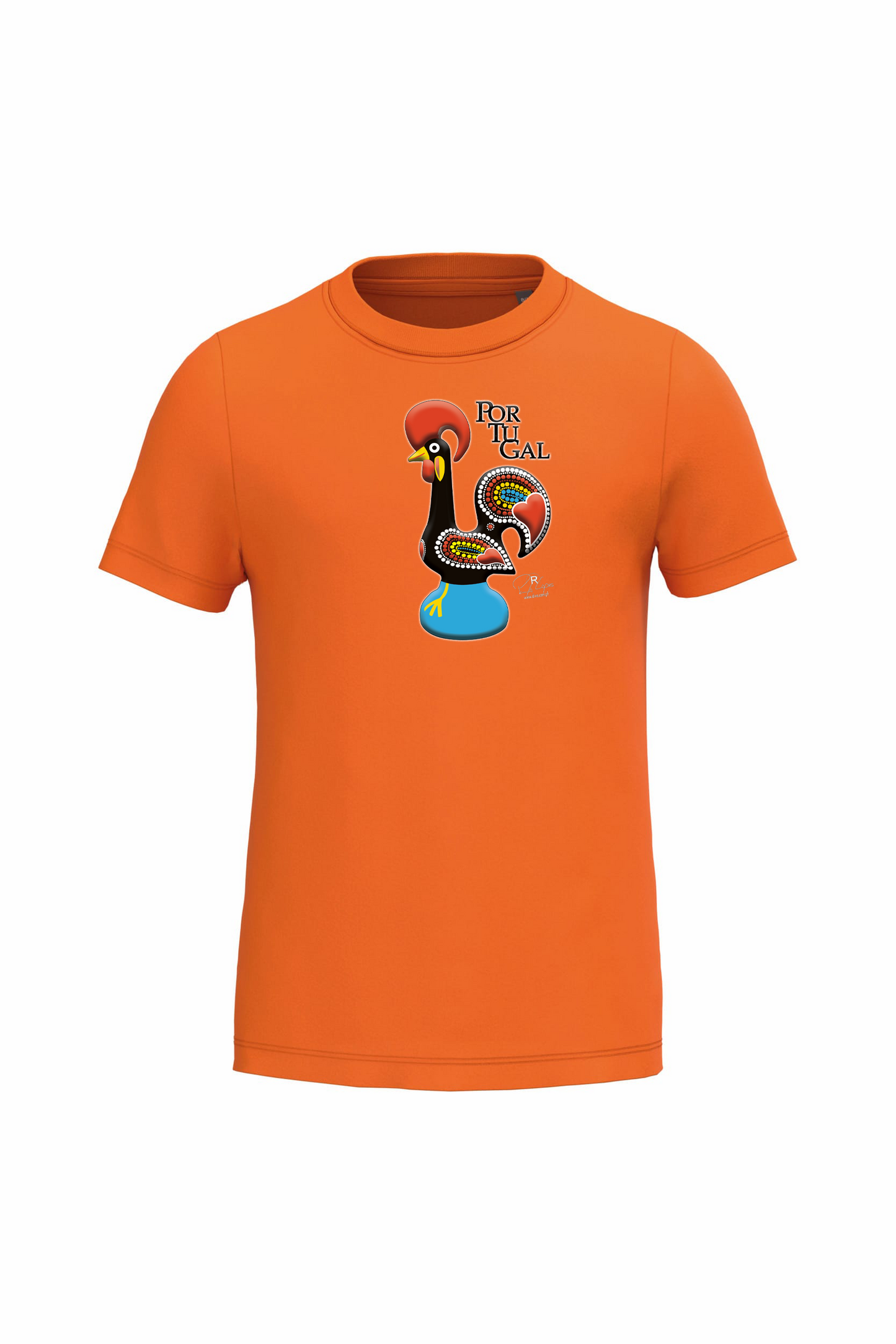 T-shirt de Criança Kariban Galo de Barcelos