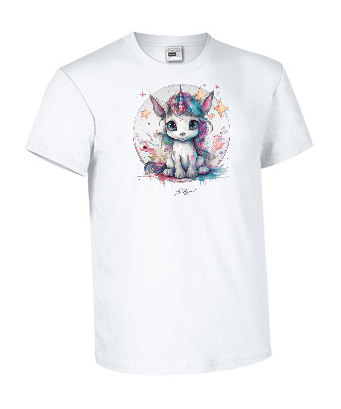T-shirt Kids Unicórnio