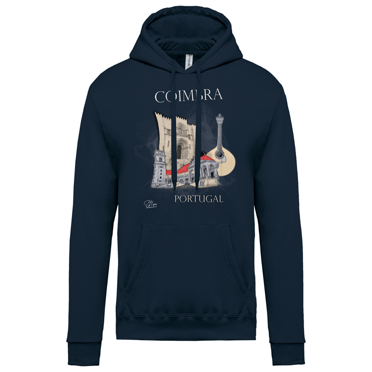 Sweatshirt Kariban com Capuz Sé de Coimbra
