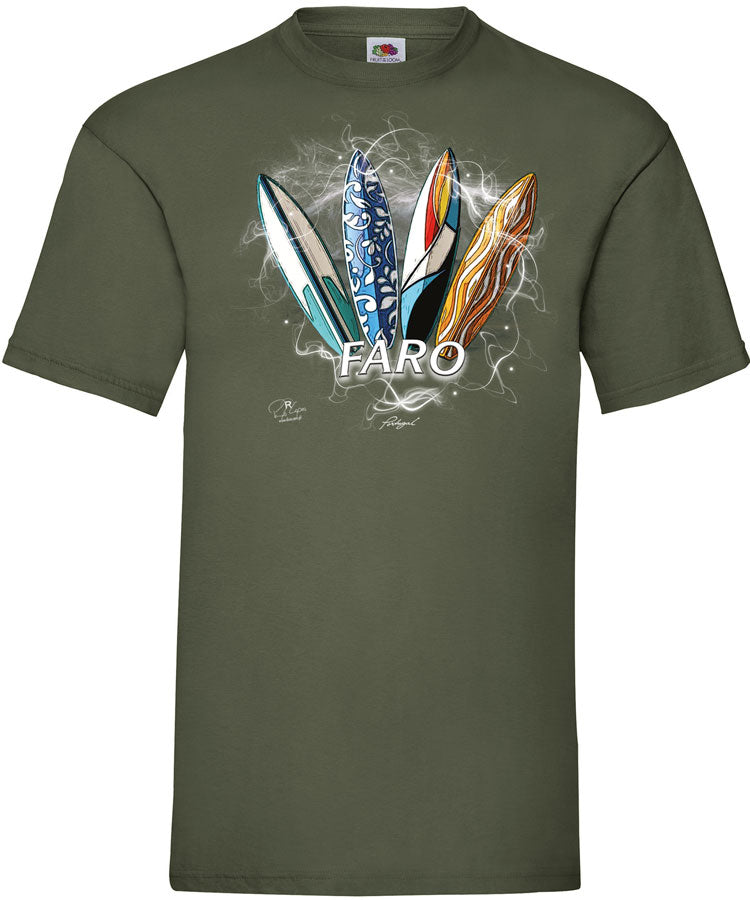T-shirt Surfboards Faro