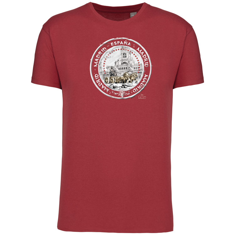 T-Shirt Algodão Biológico Sello Cibeles