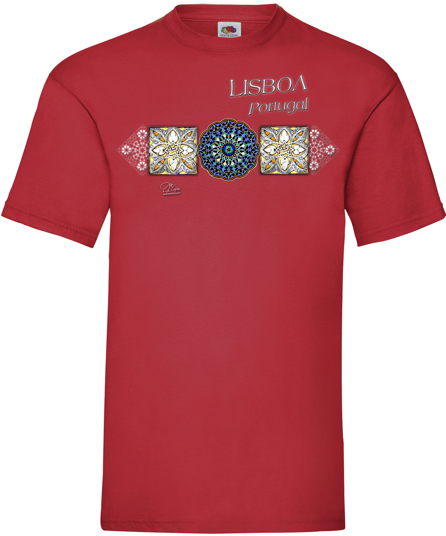 T-shirt Azulejo Árabe Lisboa