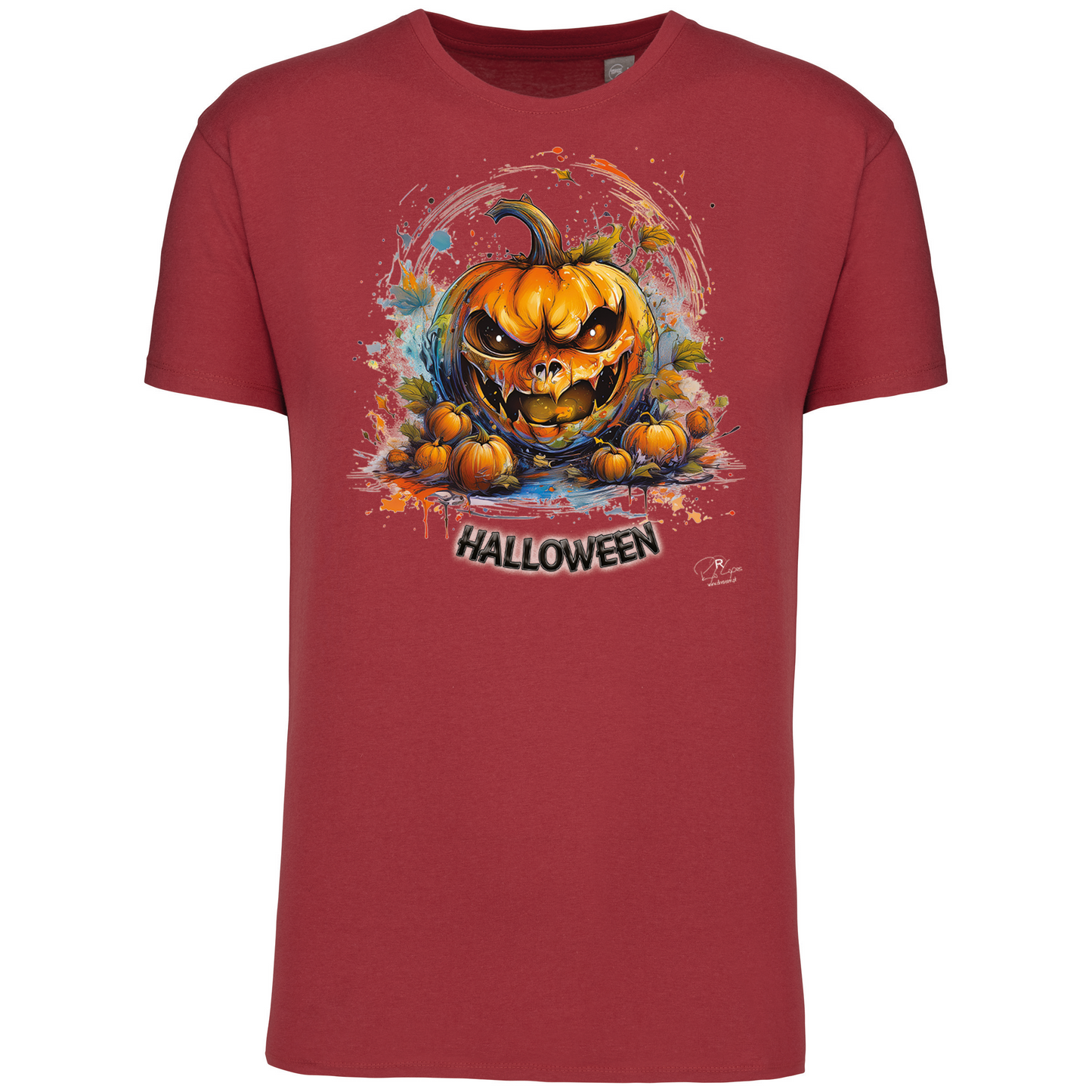 T-Shirt Algodão Biológico Abóbora