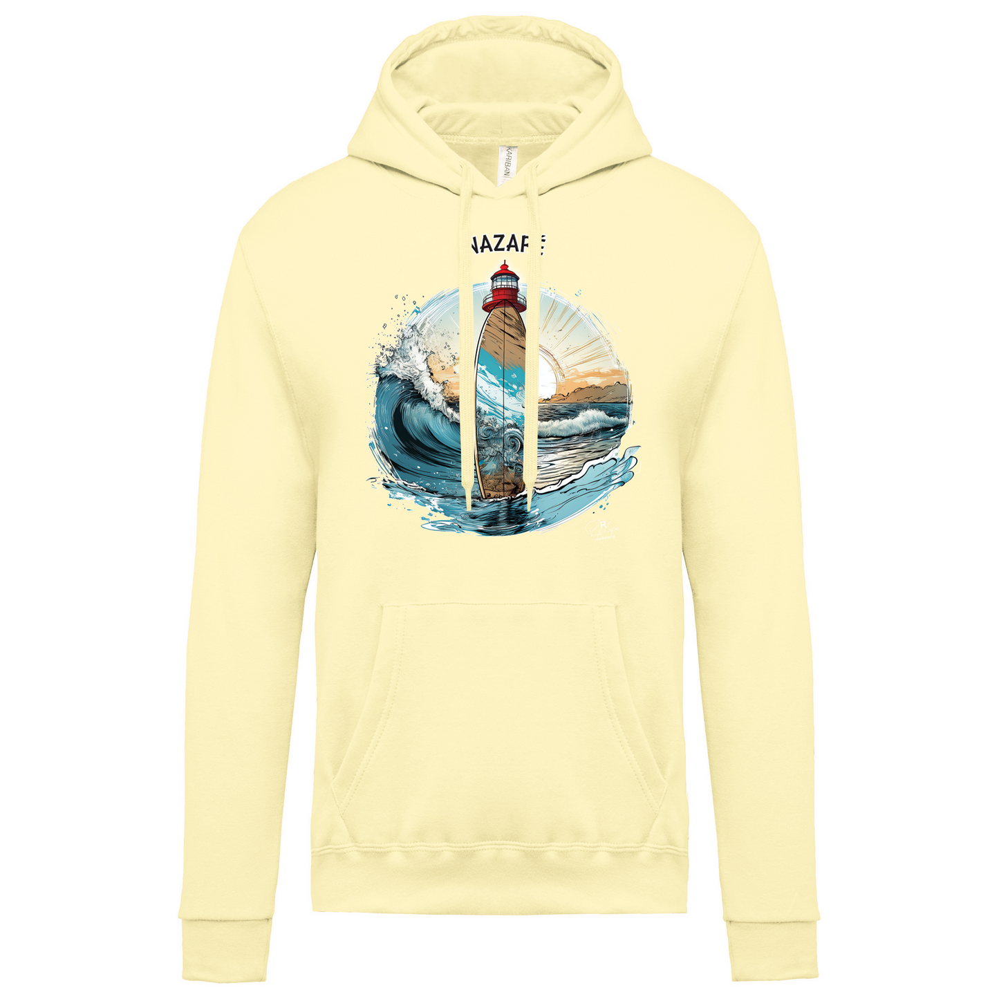 Sweatshirt Kariban com Capuz Sol Nazaré