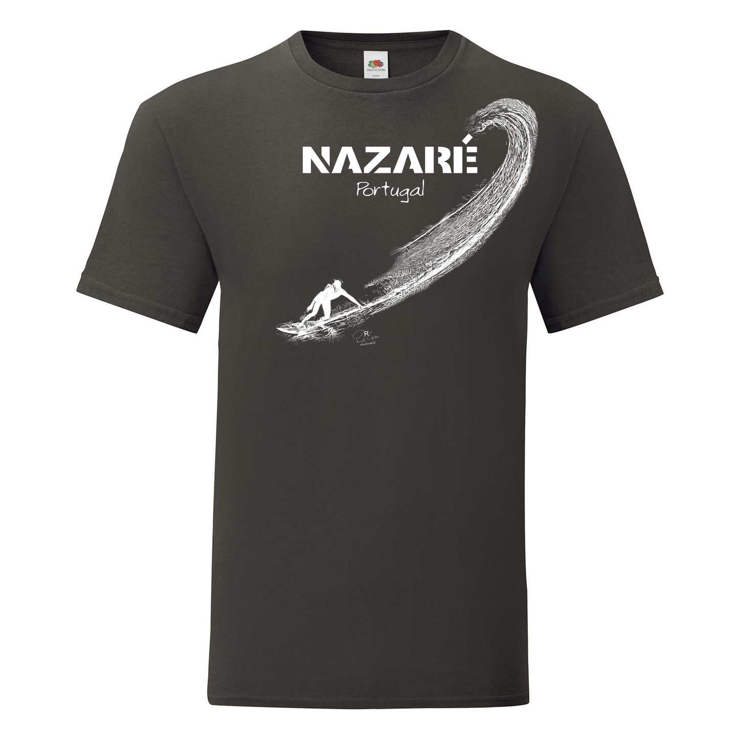 T-shirt Fruit of the Loom, Iconic, 150g, Surf Nazaré