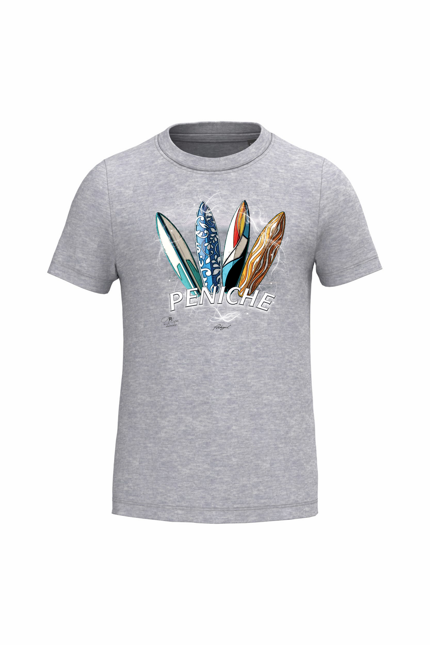 T-shirt de Criança Kariban Surfboards Peniche