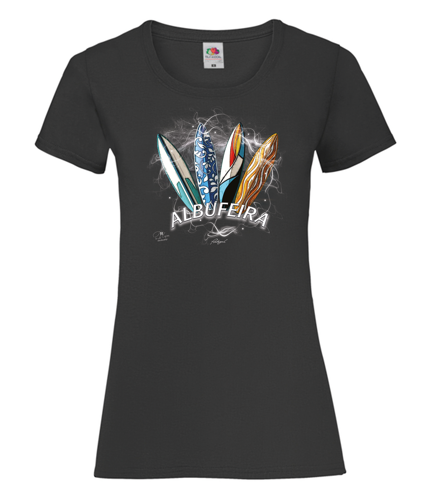 T-shirt Senhora Surfboards Albufeira