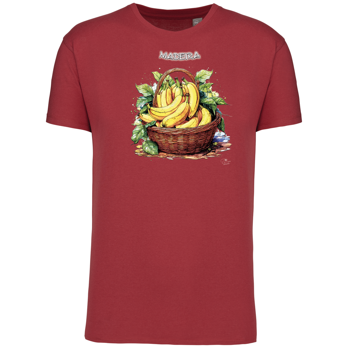 T-Shirt Algodão Biológico Cesto Bananas