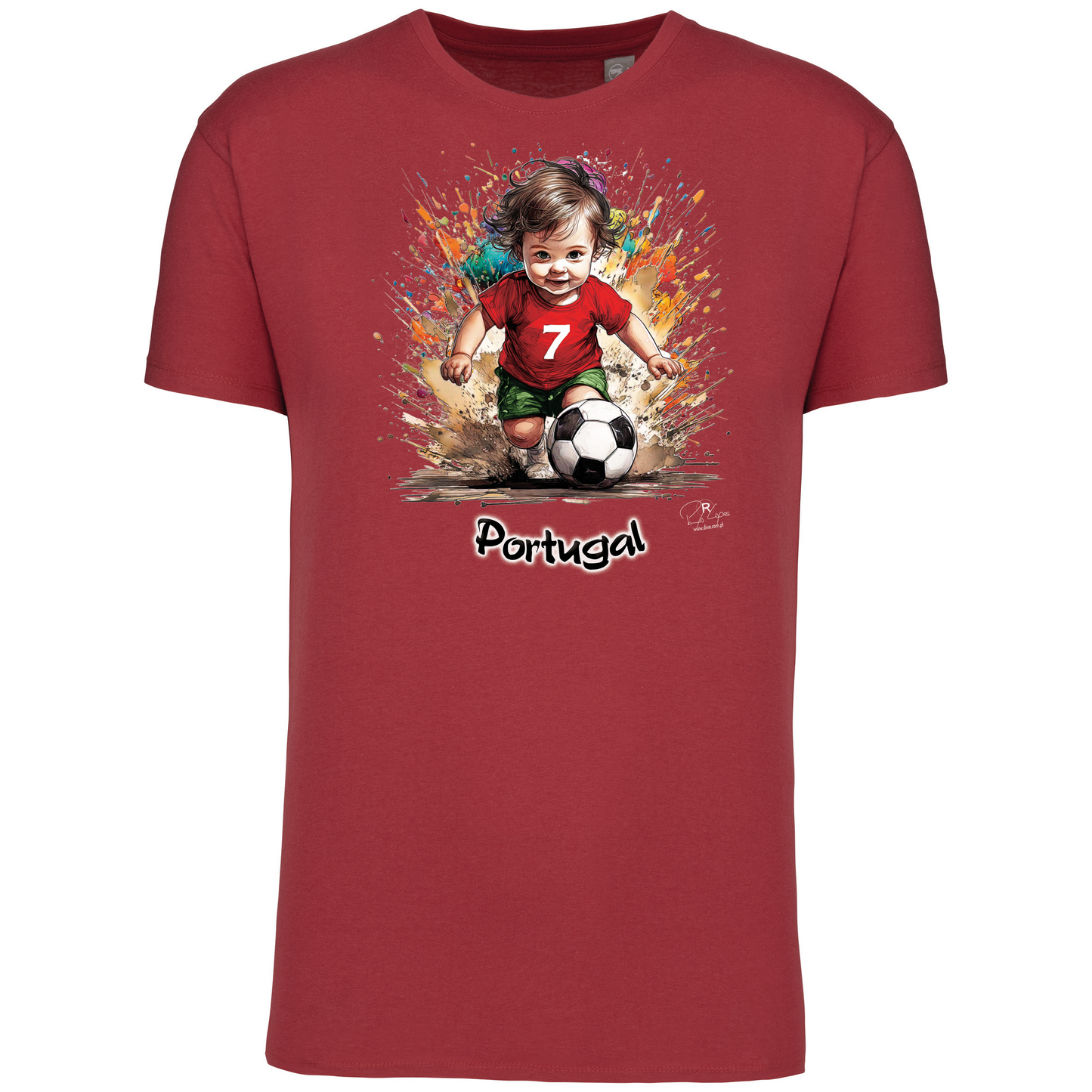 T-Shirt Algodão Biológico 7 Portugal