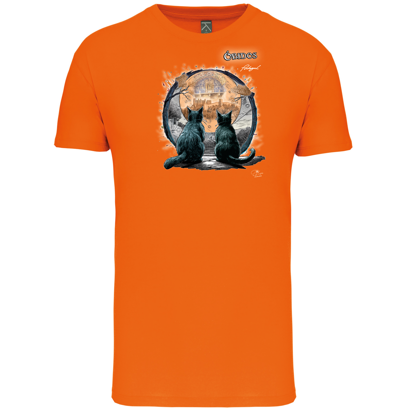 T-Shirt Algodão Biológico Luar Óbidos