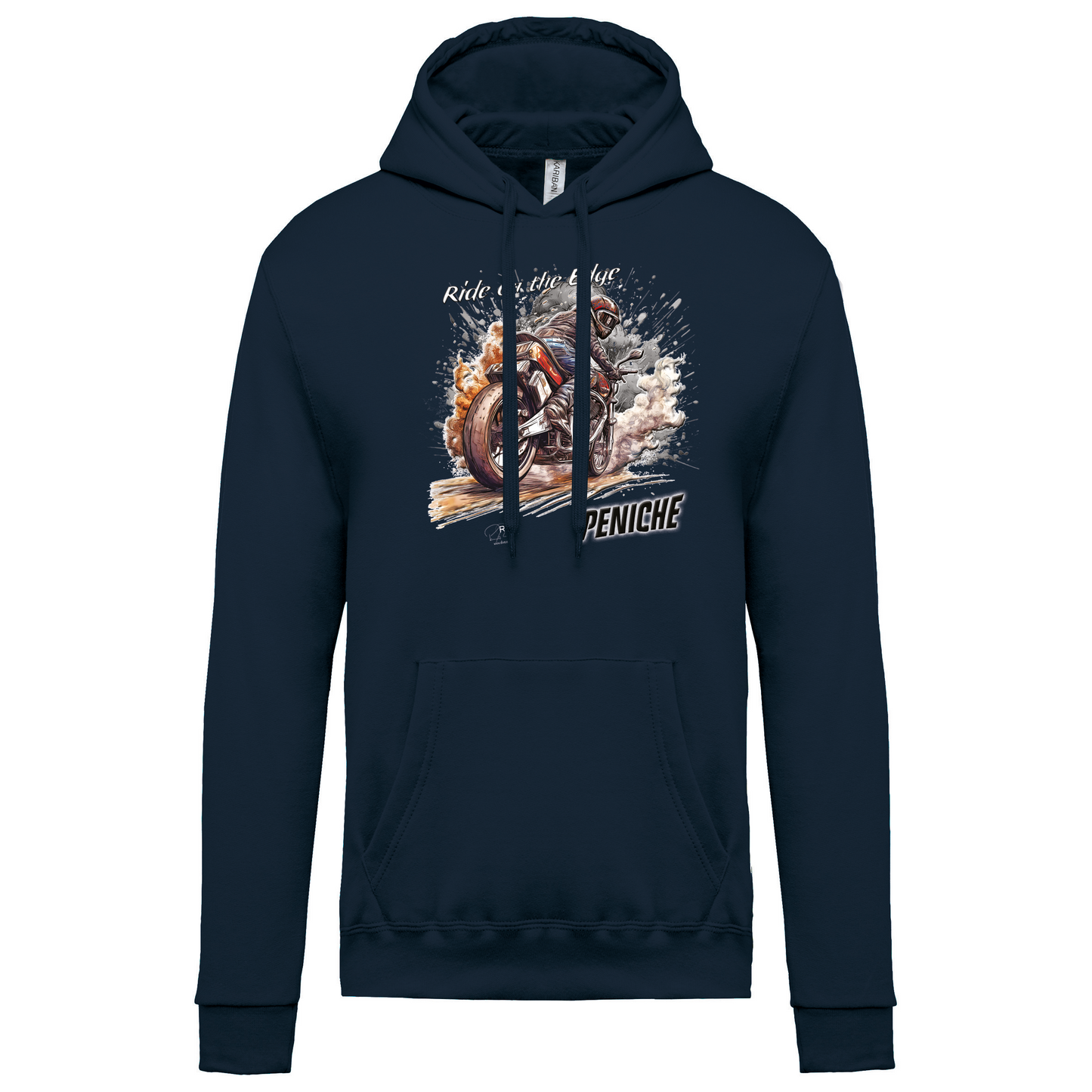 Sweatshirt Kariban com Capuz Ride on the Edge Peniche
