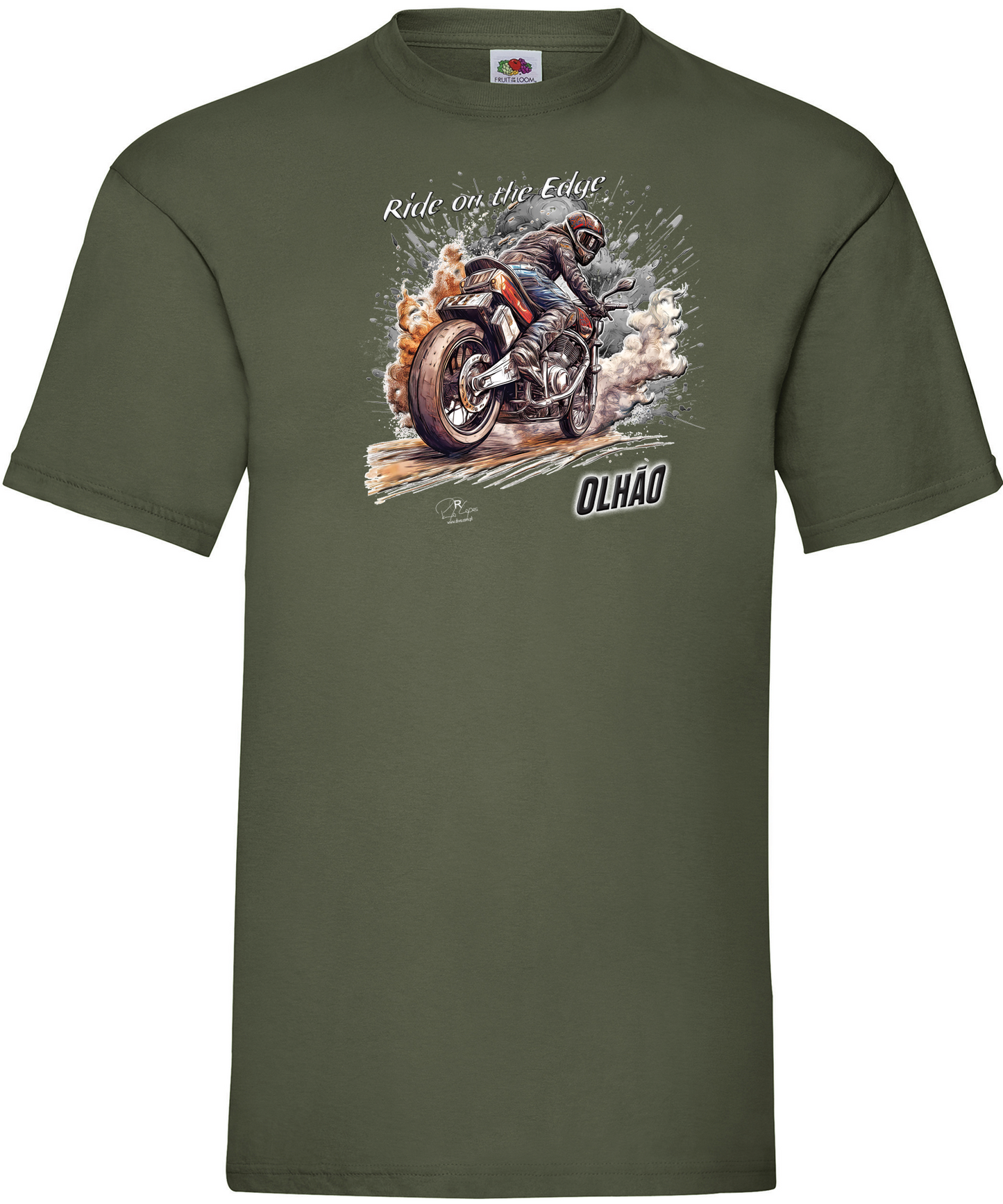 T-shirt Ride on the Edge Olhão