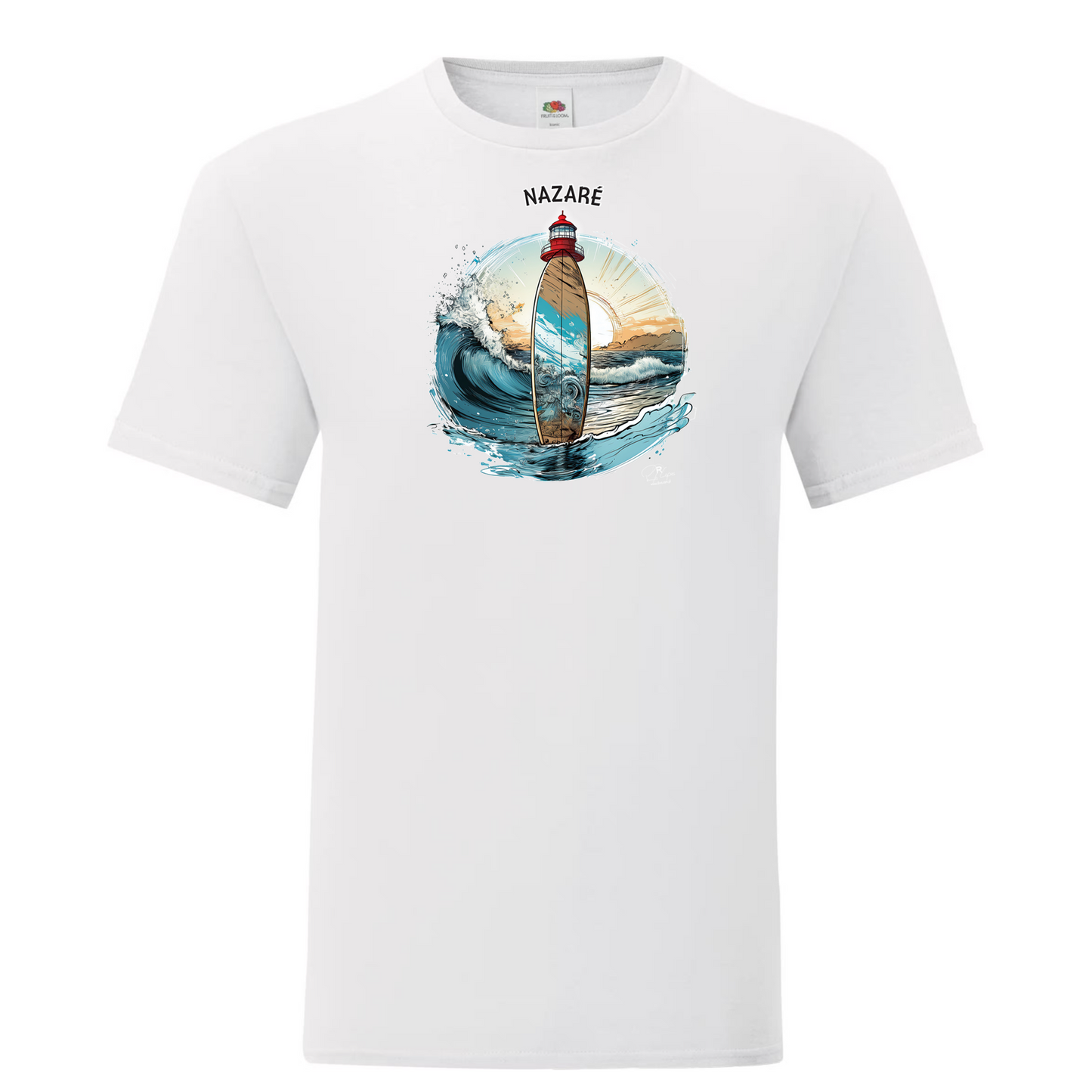 T-shirt Fruit of the Loom, Iconic, 150g, Sol Nazaré