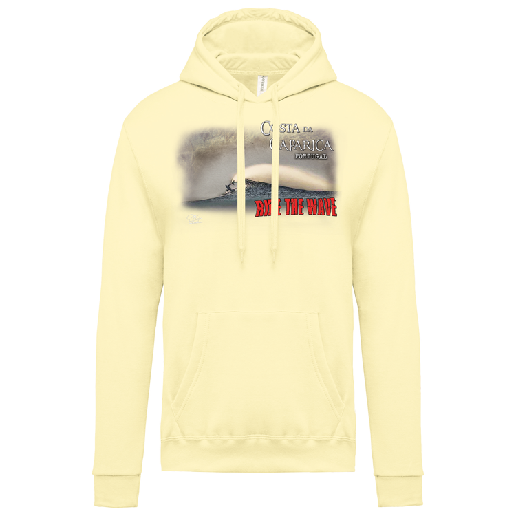 Sweatshirt Kariban com Capuz Ride the Wave Caparica