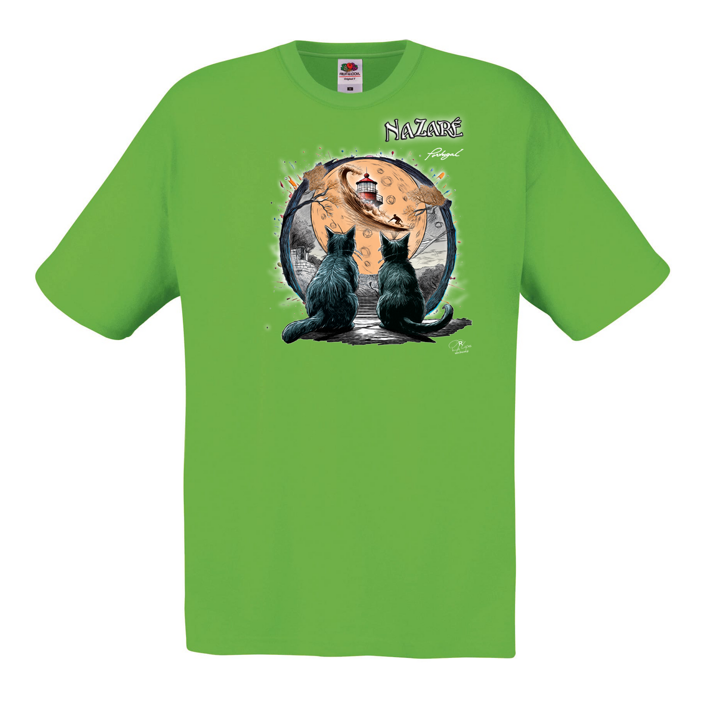 T-shirt Fruit of the Loom, Original 145g, Luar Nazaré