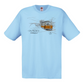 T-shirt Fruit of the Loom, Original 145g, Carmo