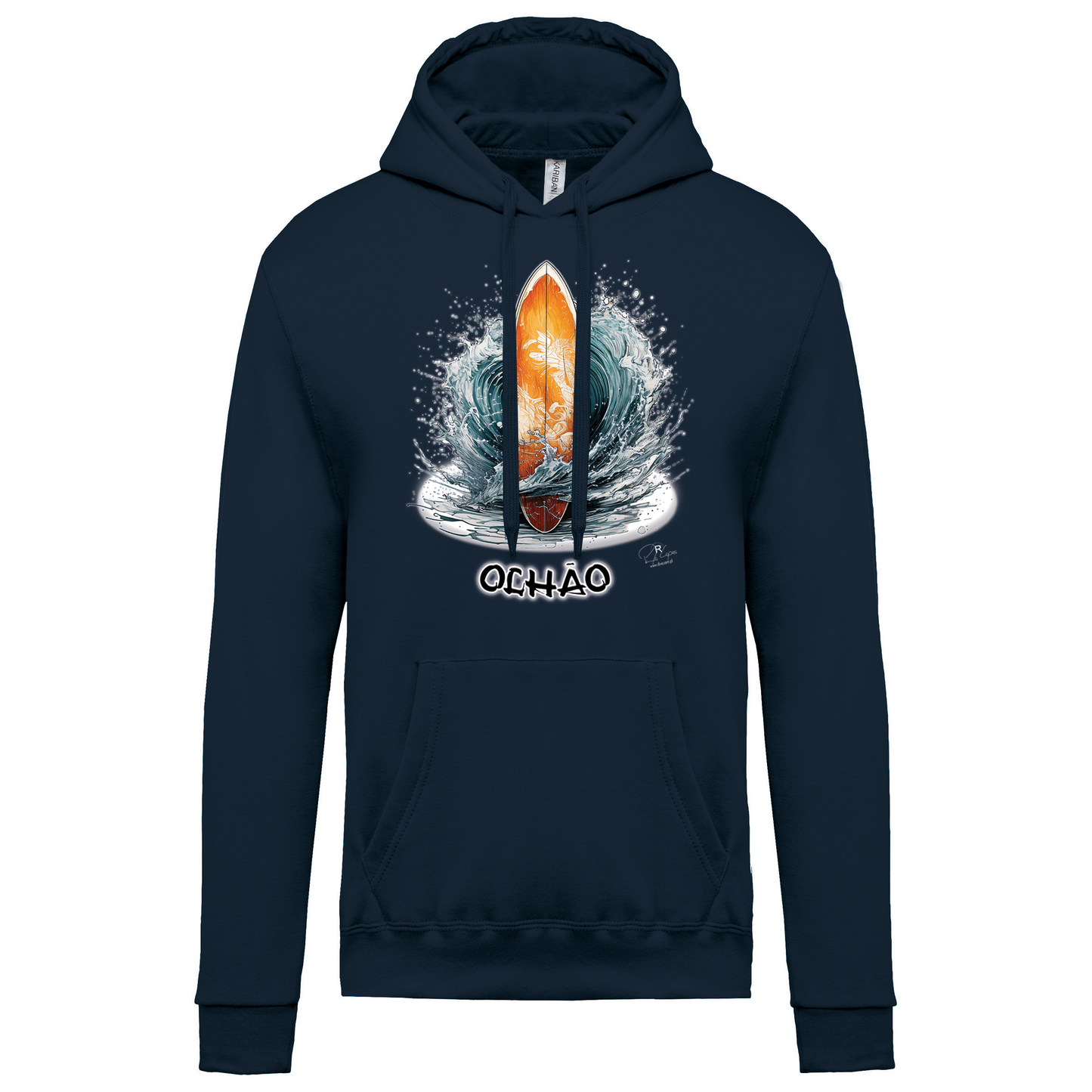 Sweatshirt Kariban com Capuz Prancha Olhão
