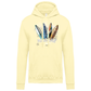 Sweatshirt Kariban com Capuz Surfboards Nazaré
