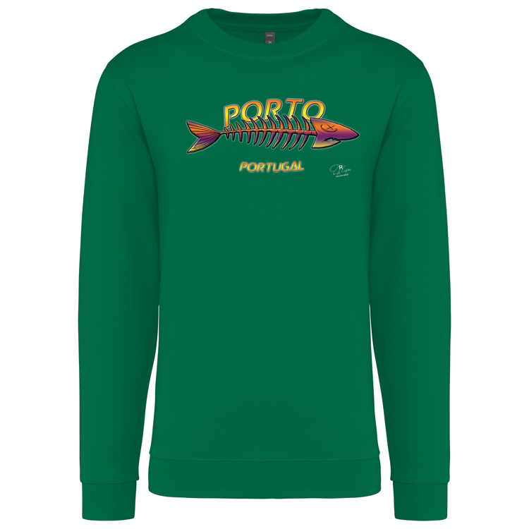 Sweatshirt Kariban sem Capuz Espinha Porto