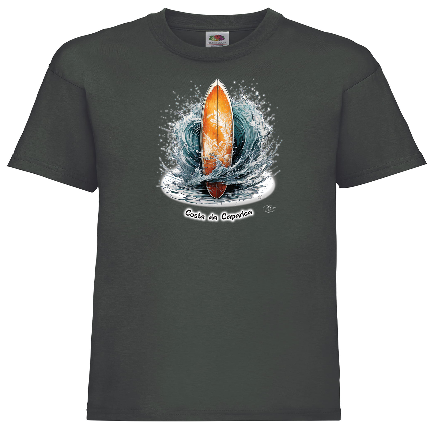 T-shirt Fruit of the Loom Kids Prancha Costa da Caparica