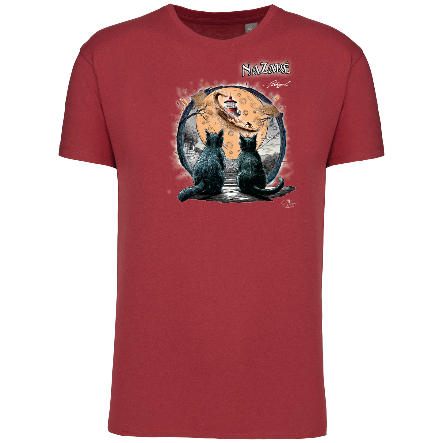 T-Shirt Algodão Biológico Luar Nazaré