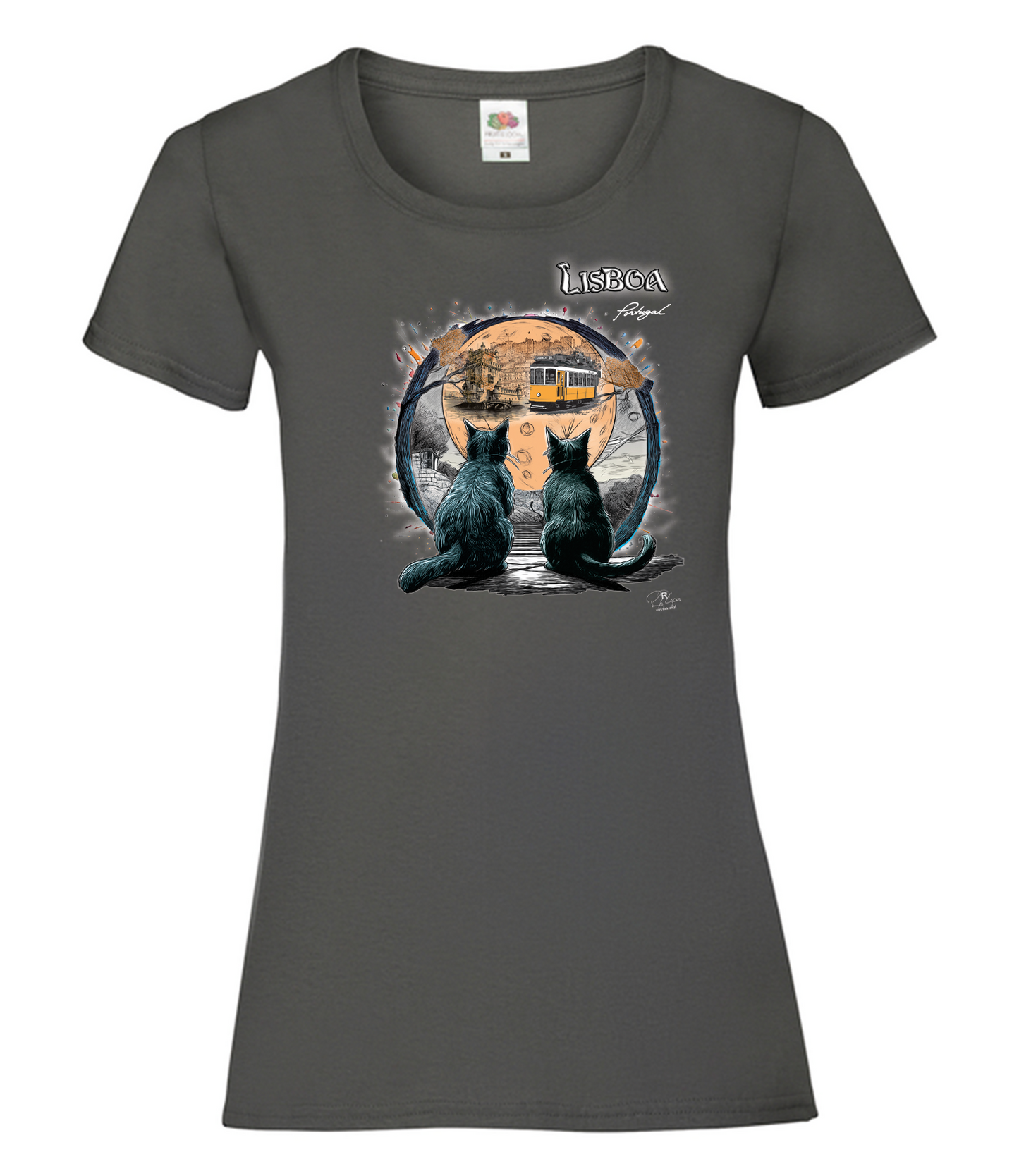 T-shirt Senhora Luar Lisboa